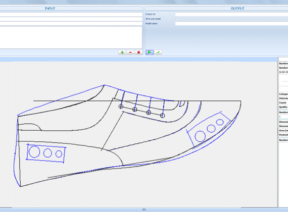 Import base model of shoe from teseo comelz atom mind elitron classiCAD shoemaster lectra