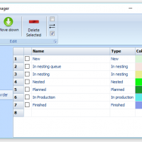 Administration Modul  - MRP - Cutting Room Management - MiriSys Software