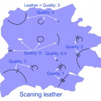 PhotoTrace Scan leather by camera overview