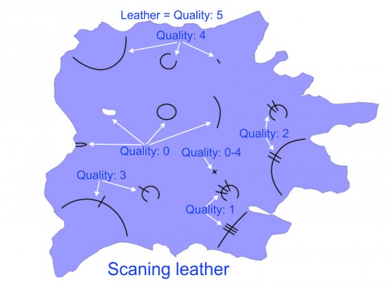 PhotoTrace Scan leather by camera overview