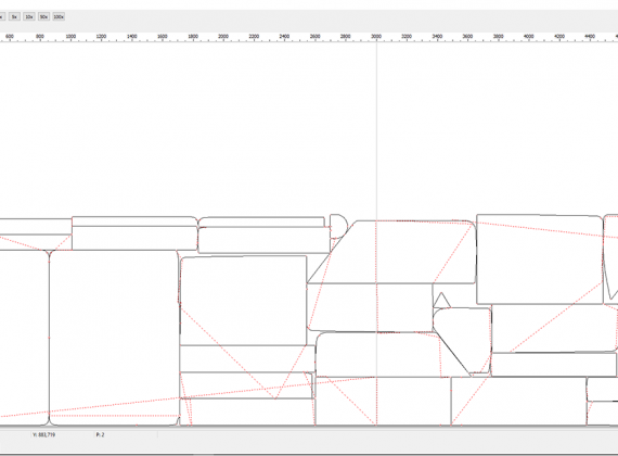 Postprocessor optimalization data for CNC cutter