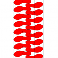 Automatic Nesting insole on stipes